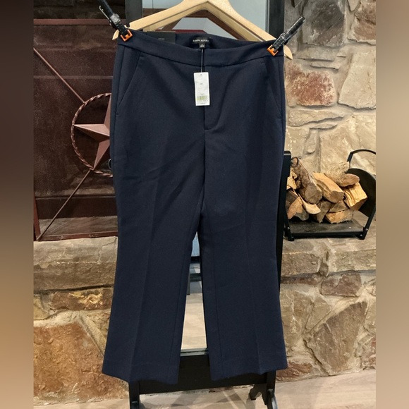 Banana Republic Pants - NWT Blue Banana Republic High Rise Crop Flare Trouser size 8